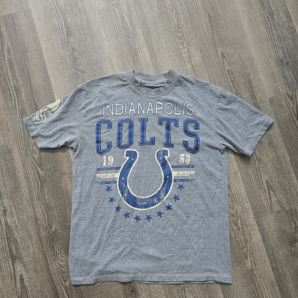 Team apparel Indianapolis  Colts tshirt size large